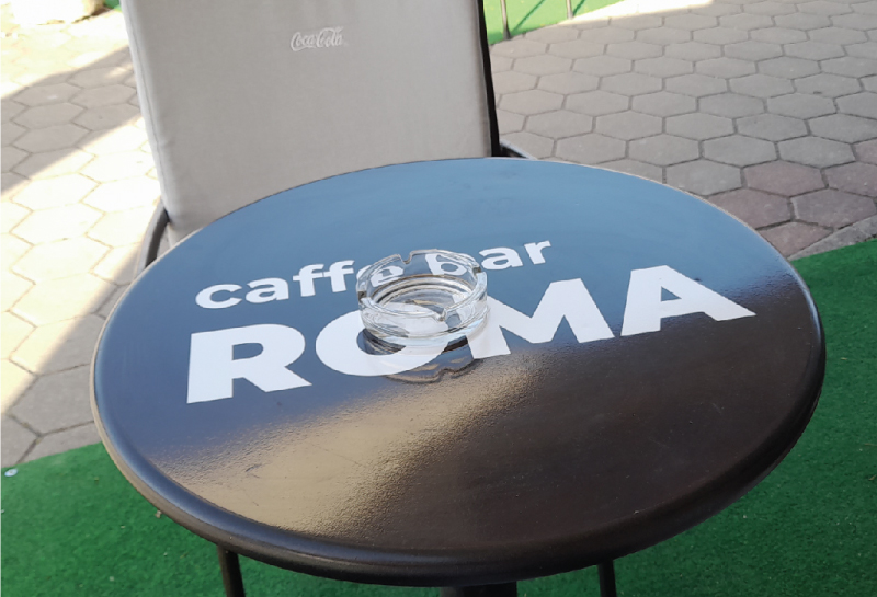Caffe bar Roma - Oslikavanje stolova folijom